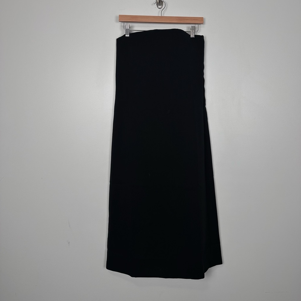 TUCKERNUCK Strapless Noir Crepe Marin Dress - Picture 8 of 12